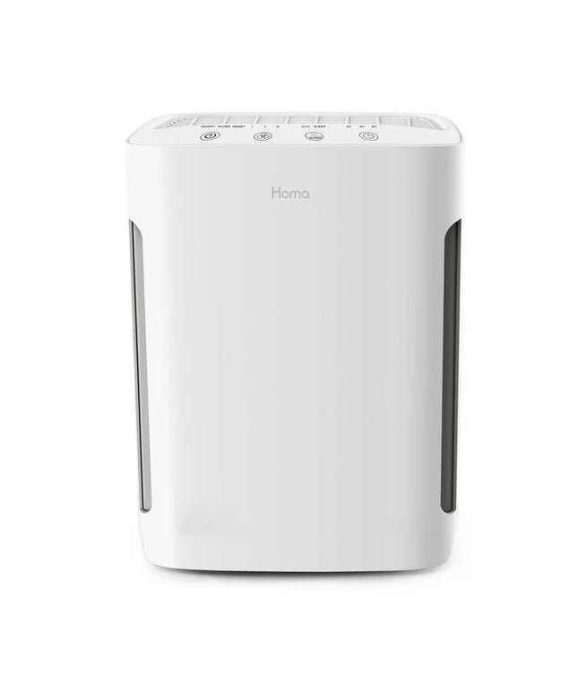 Въздухопречиствател HOMA HZ25UVI, 60W, 95 m³ч, Филтърна система с 5 нива на пречистване, Таймер, Бял