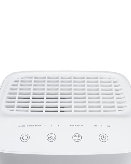 Въздухопречиствател HOMA HZ25UVI, 60W, 95 m³ч, Филтърна система с 5 нива на пречистване, Таймер, Бял