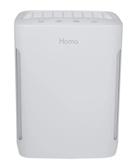 Въздухопречиствател HOMA HZ25UVI, 60W, 95 m³ч, Филтърна система с 5 нива на пречистване, Таймер, Бял