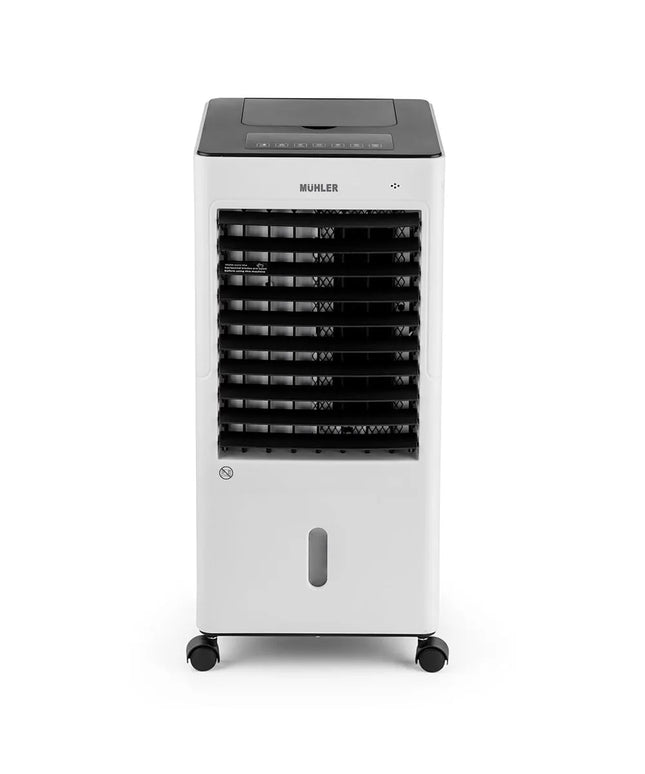 Мобилен охладител и отоплител Muhler MC-6066H, 2000W, LED дисплей, Осцилация, Таймер, Бял