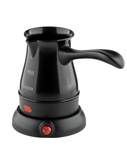 Електрическо джезве Termomax TK400, 600W, 400 мл, Скрит нагревател, Черен