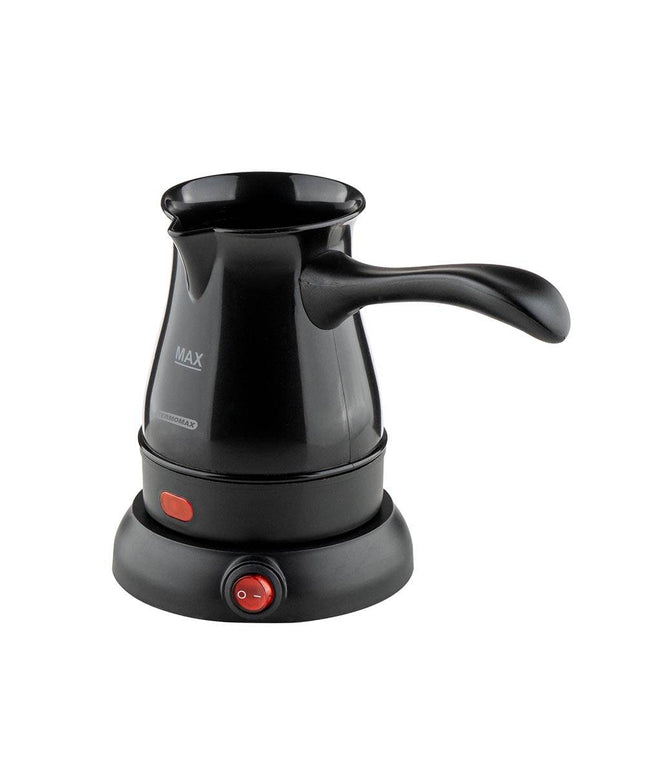 Електрическо джезве Termomax TK400, 600W, 400 мл, Скрит нагревател, Черен