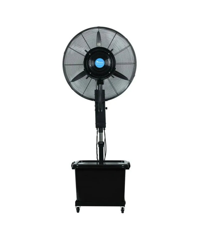 Вентилатор с водна мъгла Elite EFM-1342BL, 41L, Въздушен поток 143 m3/min, 3 скорости, Черен