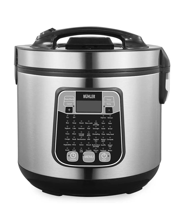 Електрически мултикукър MUHLER MLC-5045, 930W, 5L, 45 програми, Незалепващо покритие, LED дисплей