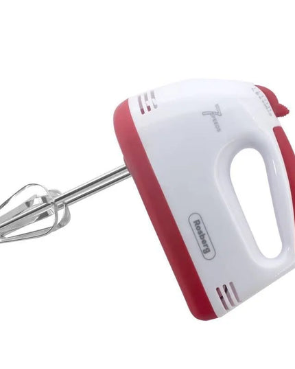 Миксер Rosberg R51110G, 200W, 7 скорости, Хромирани бъркалки