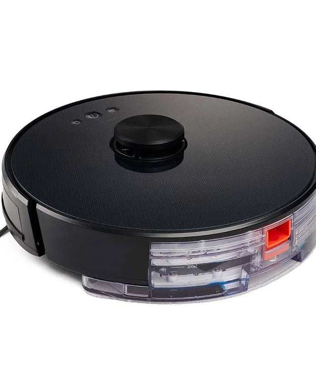 Прахосмукачка робот Diplomat Robbo X13, Сухо и мокро почистване, 28W, 3000 mAh батерия, Черен