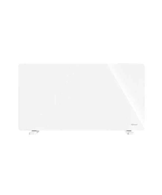 Печка конвекторна Diplomat K44, 2000W, Стъклен панел, LED дисплей, Таймер, 3 степени, Wi-Fi функция, Защита IP24, Бял