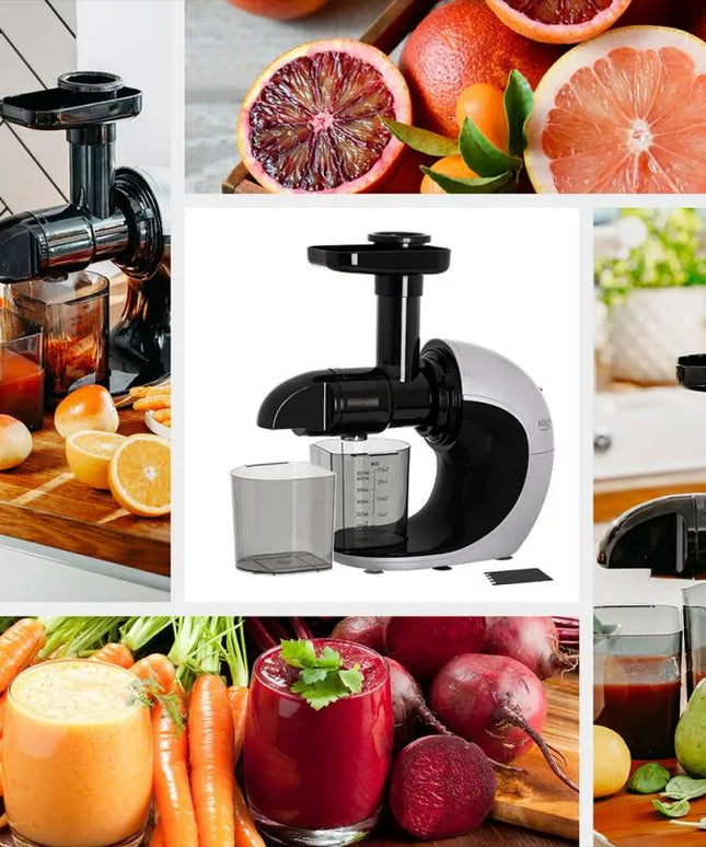 Сокоизстисквачка Slow juicer Adler AD 4130, 150W, 650 ml, 90-105 об в мин, Сив