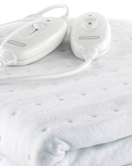 Електрическо одеяло Termomax TU1640D, Подложно, 120W, 3 степени, 160х140cm, Полиестер, Бял