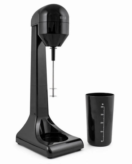 Миксер за фрапе MUHLER FMX-100P, 100W, 2 скорости, Метална бъркалка, Черен