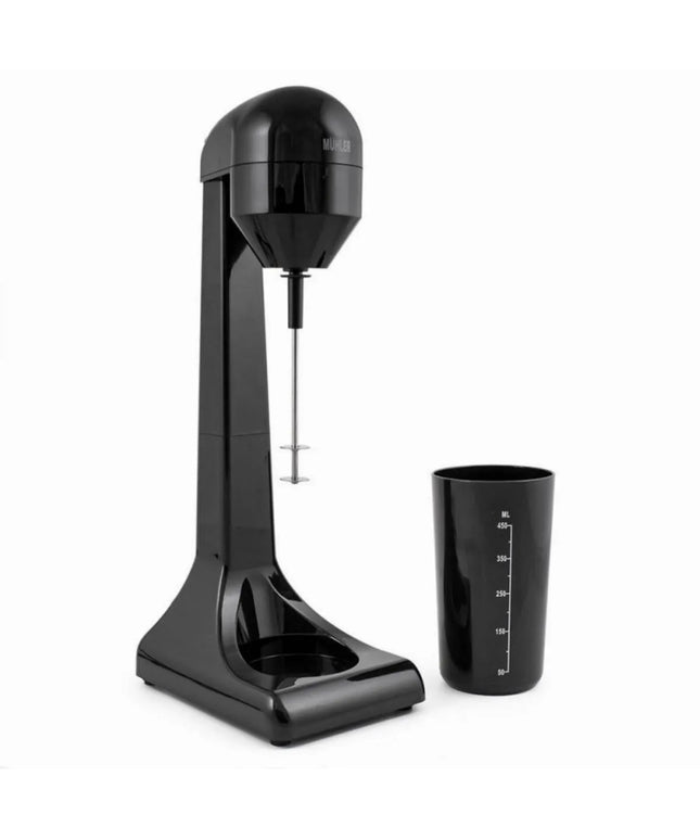 Миксер за фрапе MUHLER FMX-100P, 100W, 2 скорости, Метална бъркалка, Черен