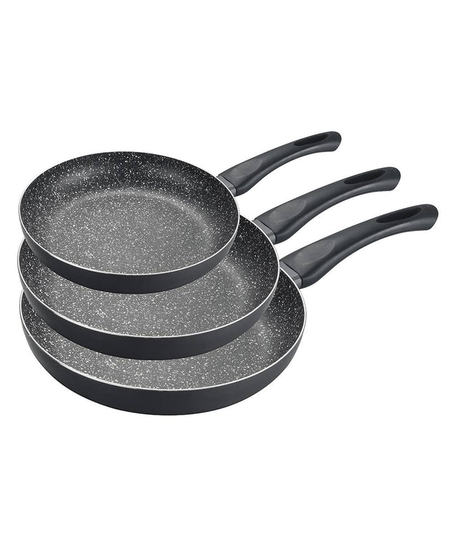 Тигани комплект MR-3468 NEW 20x4cm, 24×4.5cm, 28x5cm