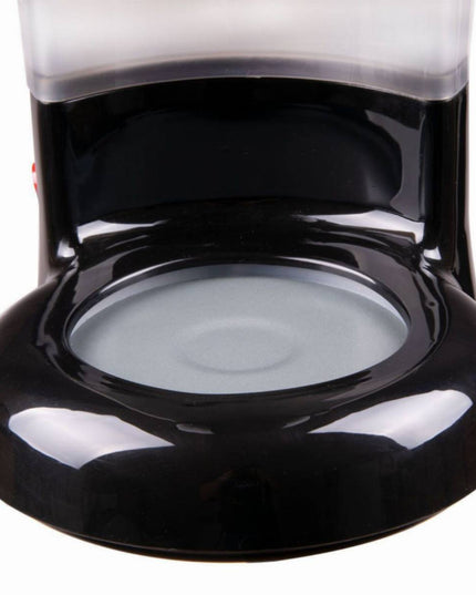 Кафемашина Rosberg R51170C, 800W, 10-12 чаши, Oгнеупорно стъкло, Черен