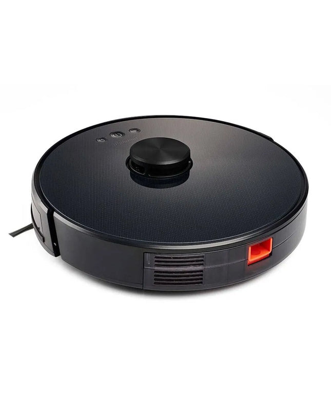 Прахосмукачка робот Diplomat Robbo X13, Сухо и мокро почистване, 28W, 3000 mAh батерия, Черен