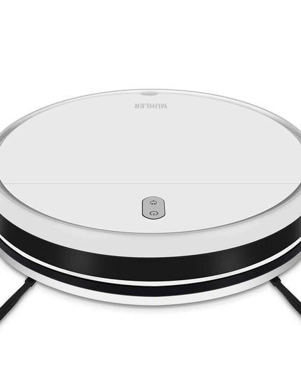 Прахосмукачка робот MUHLER Bobby 1, сухо и мокро почистване, Дистанционно, TuyaSmart приложение, 2 контейнера, 2500 mAh батерия