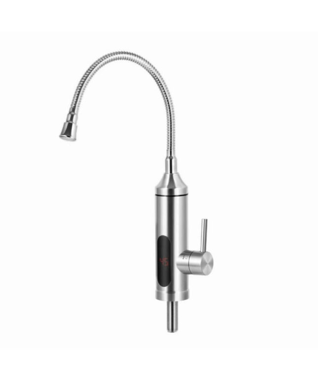 Нагревател за вода Voltz V57100EW, 3300W, С дисплей, До 60C, Монтаж на плот, Инокс