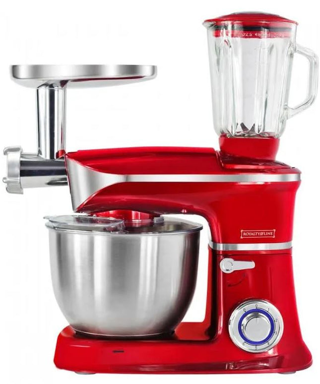 Кухненски робот 3в1 Royalty Line RL-PKM1900.7BG, 1900W, 6,5 литра, Блендер, Миксер, Месомелачка