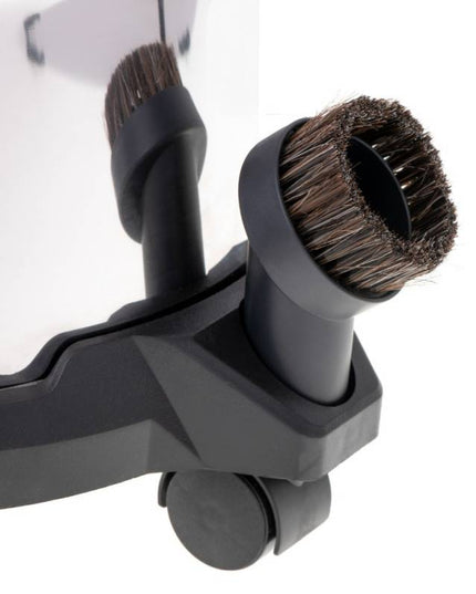 Индустриална прахосмукачка Camry CR 7045, 3400W, 20 kPa, Сухо и мокро, 4 филтъра, 25L, Инокс/Червен