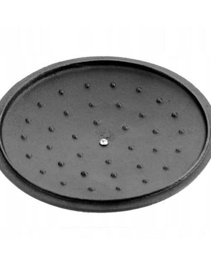 Чугунена тенджера Kinghoff KH 1523, 22 см, 2.4 литра, Индукция, Черен