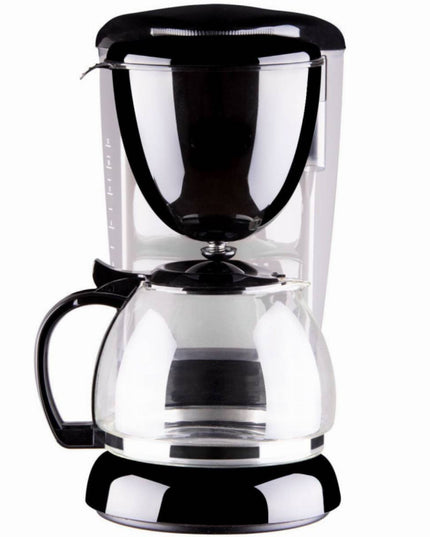 Кафемашина Rosberg R51170C, 800W, 10-12 чаши, Oгнеупорно стъкло, Черен