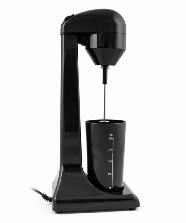 Миксер за фрапе MUHLER FMX-100P, 100W, 2 скорости, Метална бъркалка, Черен