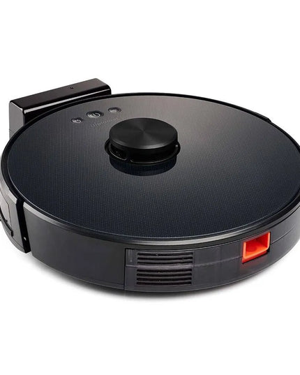 Прахосмукачка робот Diplomat Robbo X13, Сухо и мокро почистване, 28W, 3000 mAh батерия, Черен