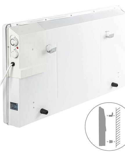 Печка конвекторна Termomax TR1020P, 2000W, 2 степени, Сензор за околната температура, Защита IP24, Бял