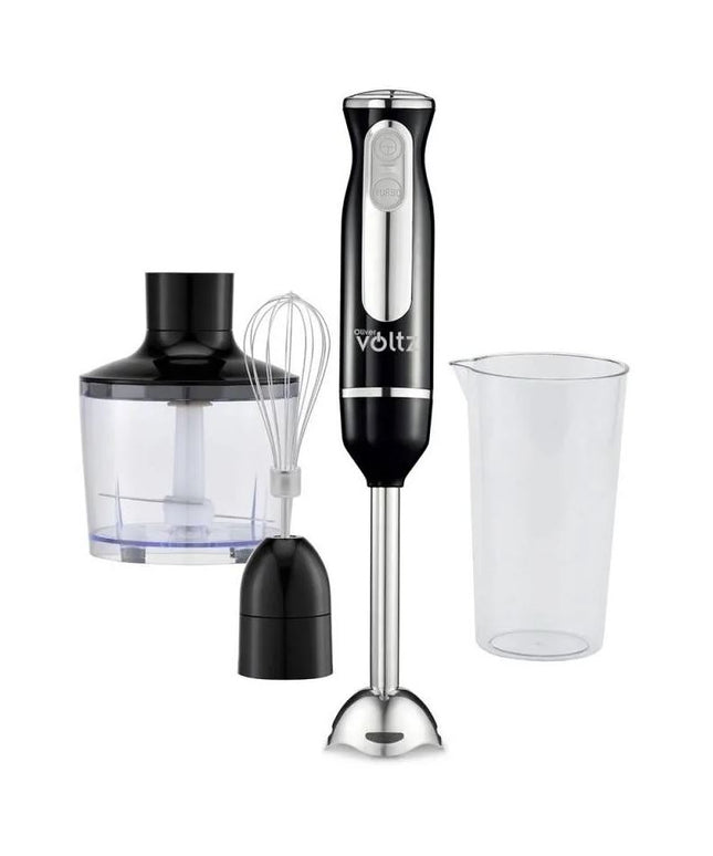 Пасатор, чопър и миксер 3в1 Oliver Voltz OV51112KSC, 800W, 700ml, Стоманена приставка, 2 скорости
