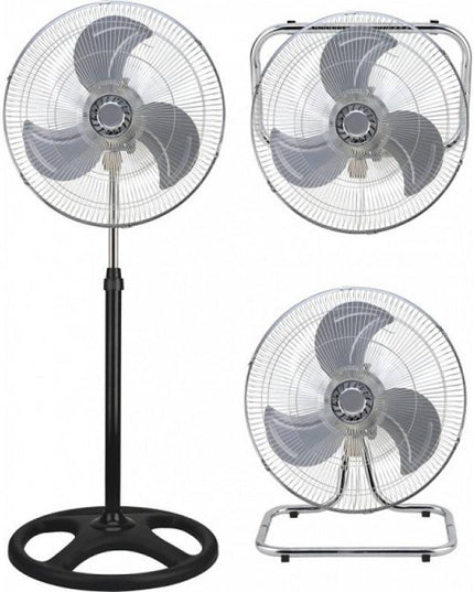 Вентилатор 16“ Muhler FM-6136D 3in1, стоящ, индустриален