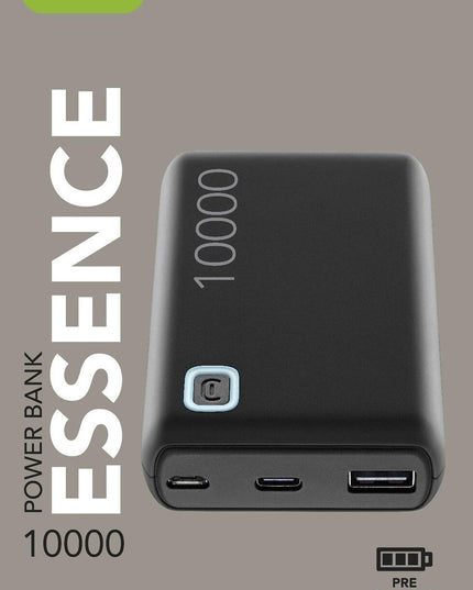 Външна батерия ESSENCE 10000 mAh, Черна