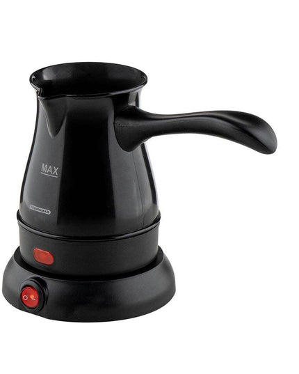 Електрическо джезве Termomax TK400, 600W, 400 мл, Скрит нагревател, Черен