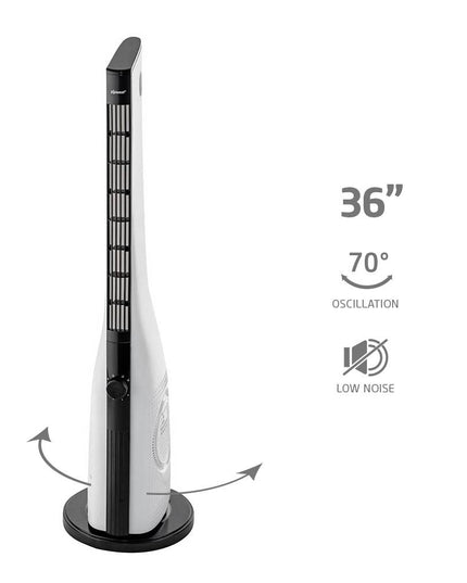 Вентилатор кула 36″ Diplomat TF5115M слим