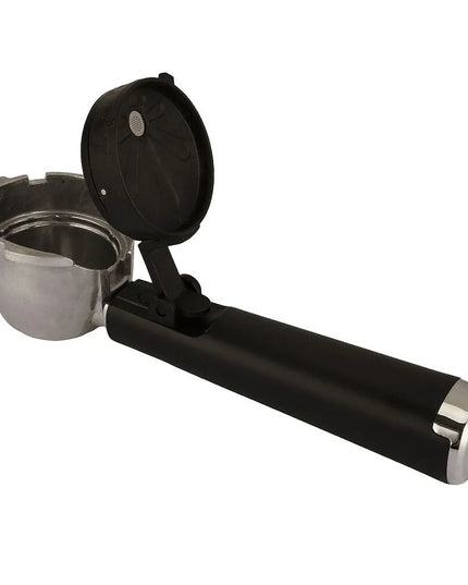 Еспресо машина Crown CEM-1527, 1000W, 20bar, За мляно кафе и Dolce Gusto, 1.5Л, Дюза за пара, Черен