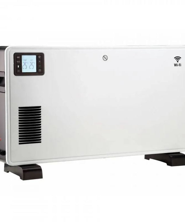 Конвектор с Wi-Fi Elite WCH-1405, 2300W, LCD, Дистанционно, Вентилатор, Таймер, Бял