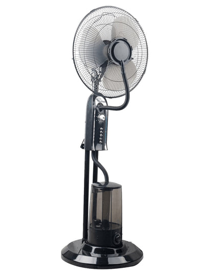 Вентилатор с водна мъгла Elite EFM-1306, 3 скорости, 3.2L, 75W, Таймер, Черен
