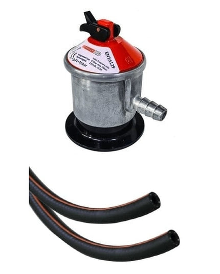 Комплект за газов отоплител – редуцир вентил, маркуч, скоби