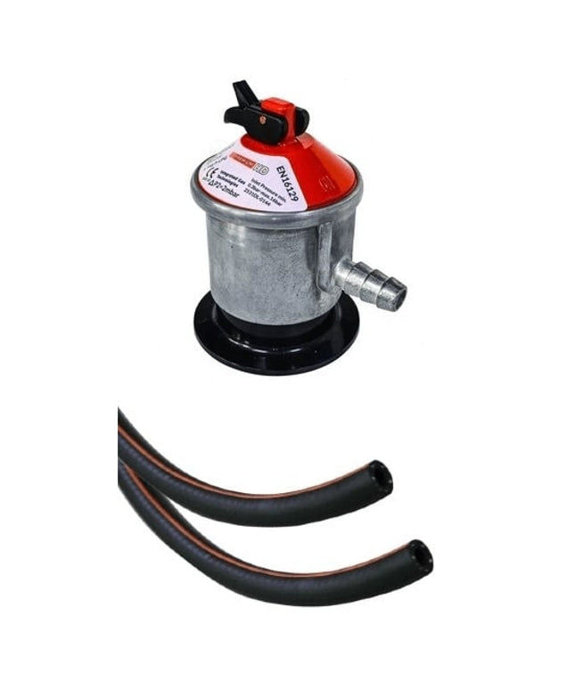 Комплект за газов отоплител – редуцир вентил, маркуч, скоби