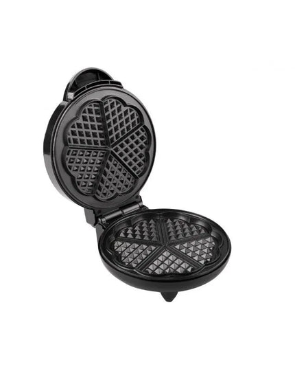 Уред за гофрети Rohnson R-268, 1200W, Незалепващо покритие, 18 см, Термостат, ЧеренИнокс