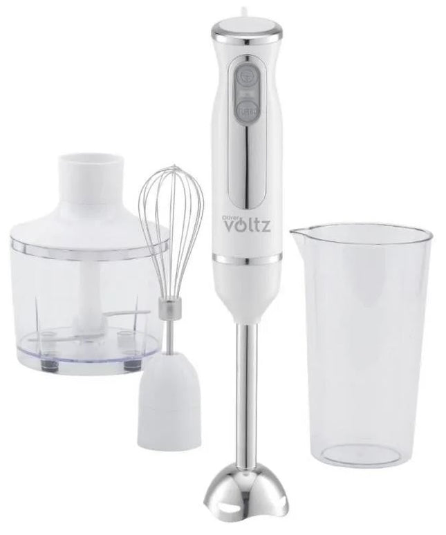 Пасатор, чопър и миксер 3в1 Oliver Voltz OV51112KSC, 800W, 700ml, Стоманена приставка, 2 скорости