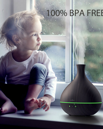 Арома дифузер Anjou AD012 500ml, Тъмно дърво