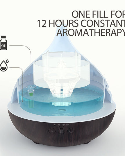 Арома дифузер Anjou AD012 500ml, Тъмно дърво