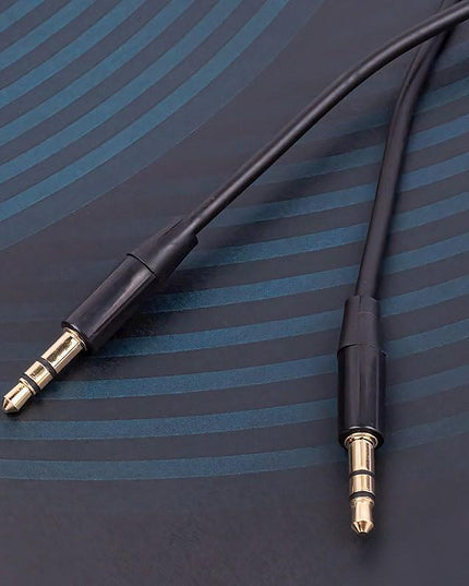 Аудио кабел 3.5 мм- 3.5 мм Maxlife, черен