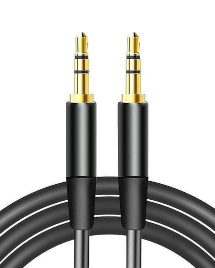 Аудио кабел 3.5 мм- 3.5 мм Maxlife, черен