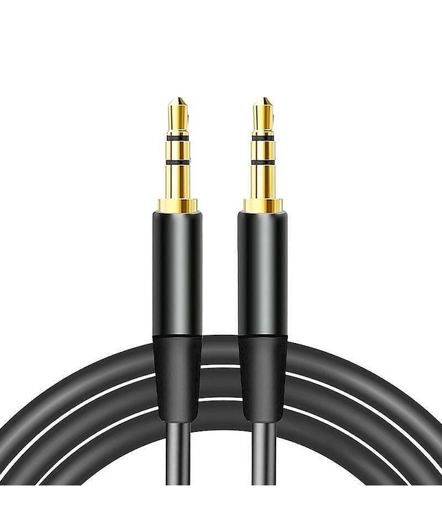 Аудио кабел 3.5 мм- 3.5 мм Maxlife, черен
