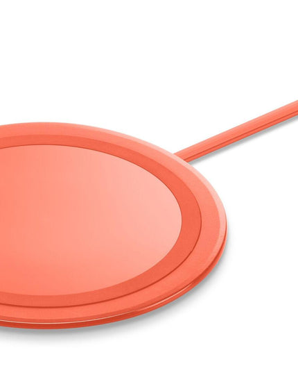 Безжично зарядно Qi Neon 10W, Оранжево