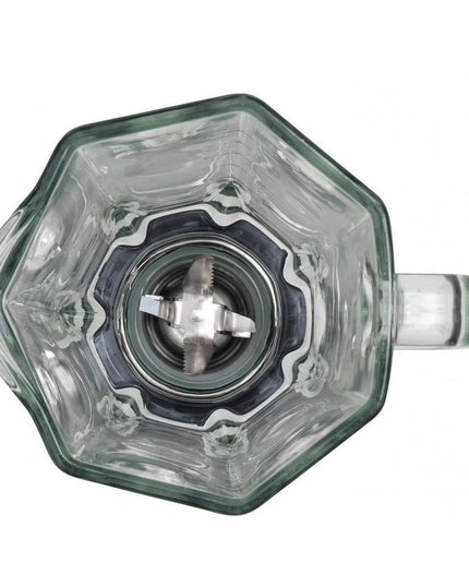 Блендер First Austria FA-5240-2, 1200W, 3 скорости + Pulse, Разбиване на лед, Стъклена кана, Сив