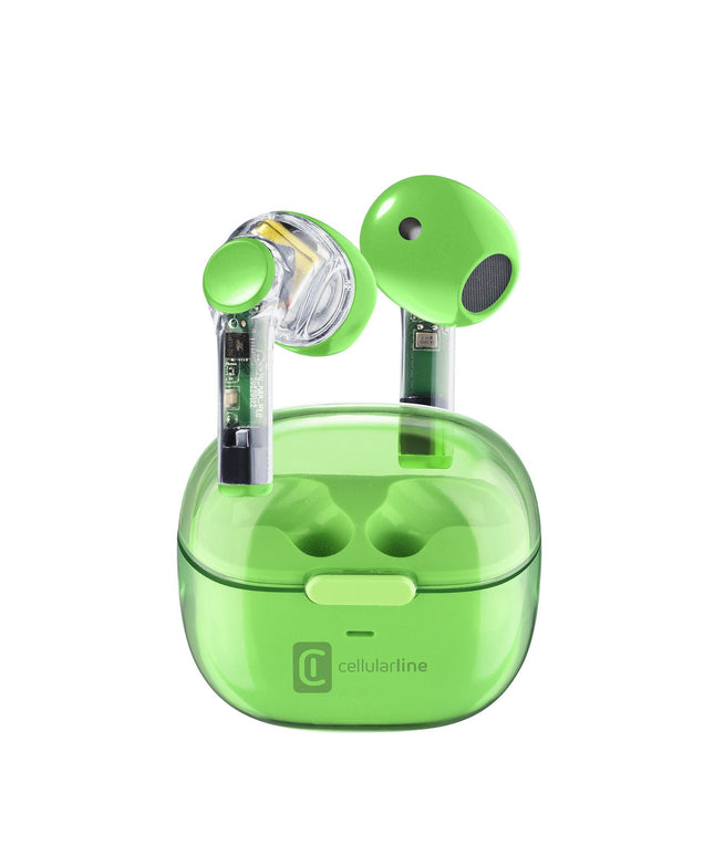 Bluetooth слушалки TWS Fine, Зелени