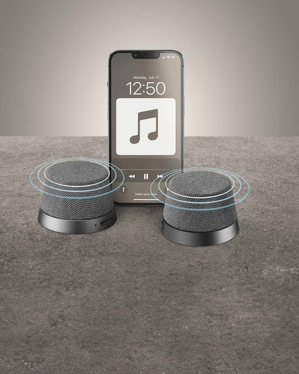 Bluetooth високоговорител Magnetic с MagSafe, черен цвят