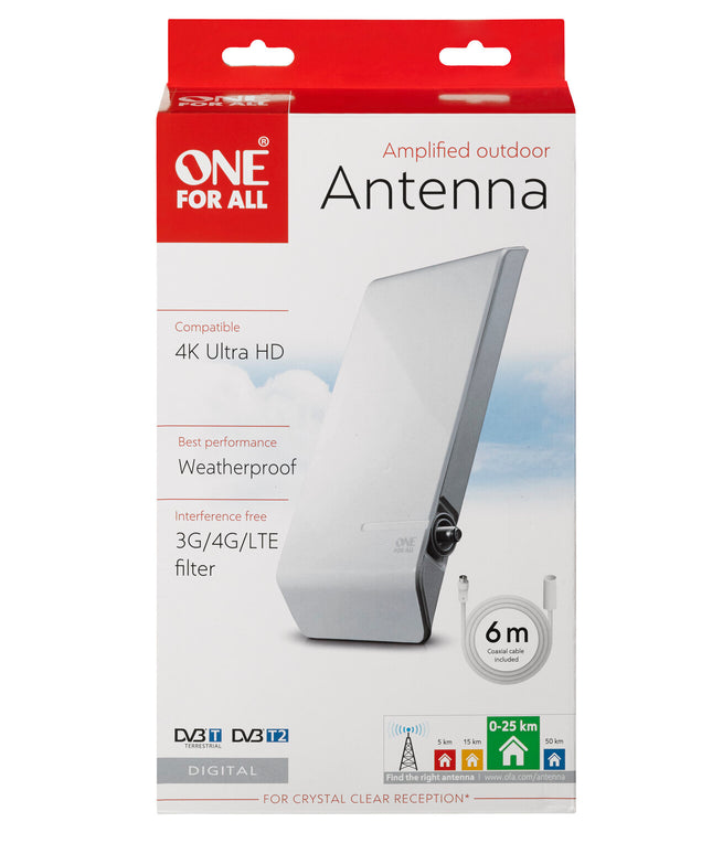 Цифрова антена външна 44db 25км SV9450