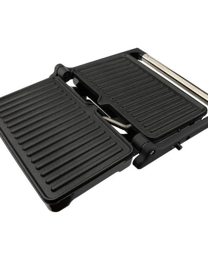 Грил скара Rosberg R51442I, 1500W, Отваряне на 180 гр, Незалепваща, Тава за мазнина, Иноксчерен